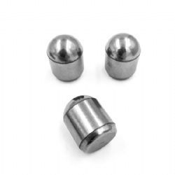 Tungsten carbide spherical buttons